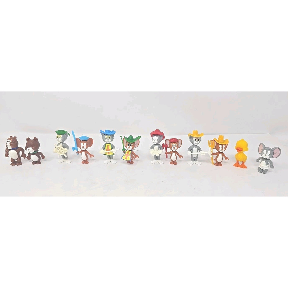 Tom And Jerry Kinder Surprise 12 Types 1992 Figure Vintage U45